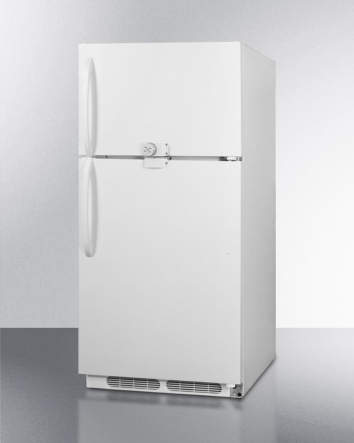 Summit CTR15LLF2 14.8 Cu.Ft. Refrigerator-Freezer With Dual Combination Lock And Frost-Free Operation