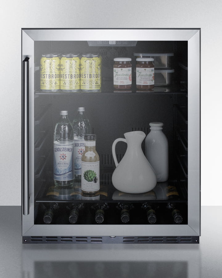 Summit AL57G 24" Wide Built-In Beverage Center, Ada Compliant