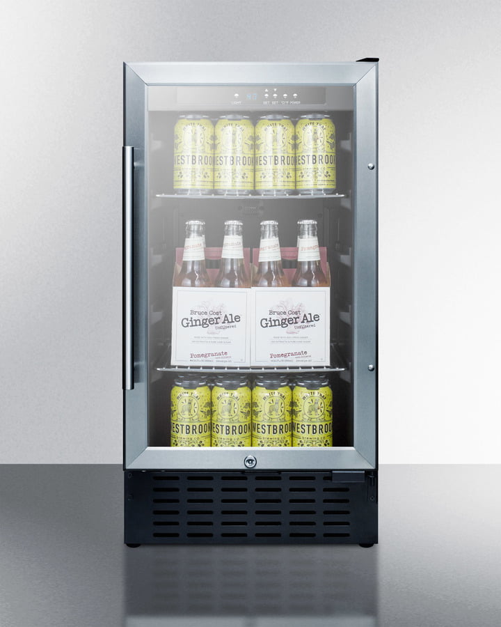 Summit SCR1841BADA 18" Wide Built-In Beverage Center, Ada Compliant