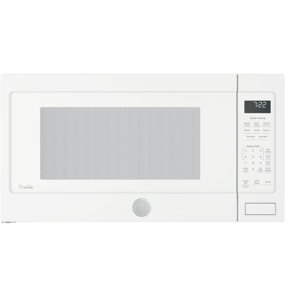 GE Profile 2.2 Cu. Ft. Countertop Microwave Oven in Stainless