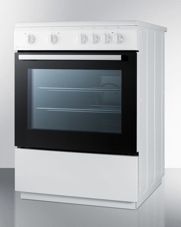 Summit CLRE24WH 24" Wide Smooth Top Electric Range