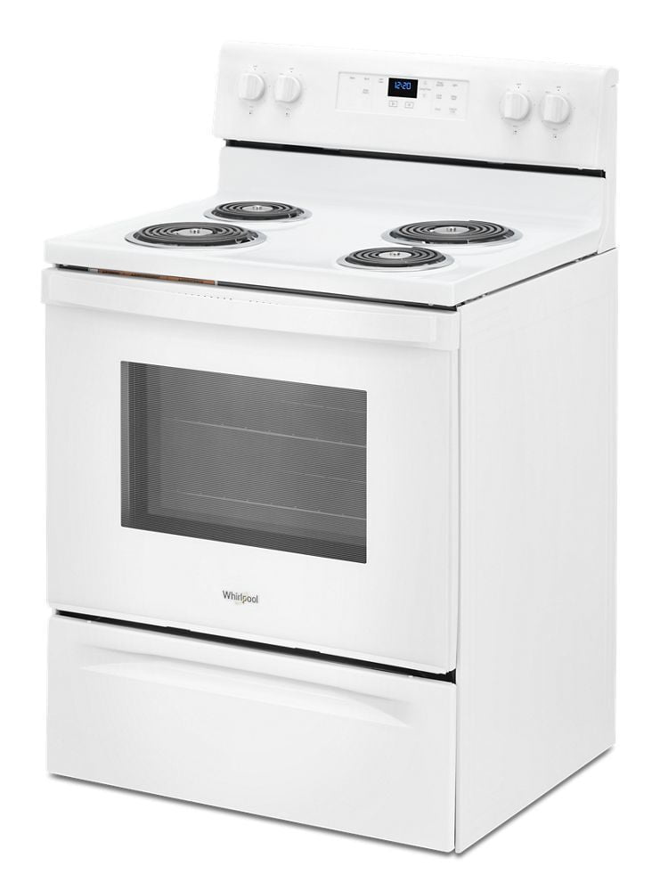 Whirlpool WFC315S0JW 4.8 Cu. Ft. Whirlpool® Electric Range With Keep Warm Setting