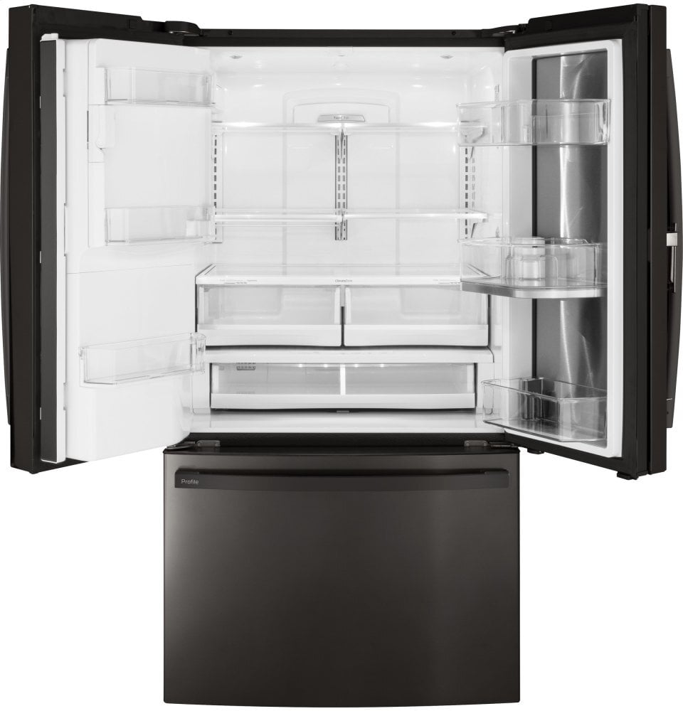 Ge Appliances PFD28KBLTS Ge Profile&#8482; Series 27.7 Cu. Ft. French-Door Refrigerator With Door In Door And Hands-Free Autofill