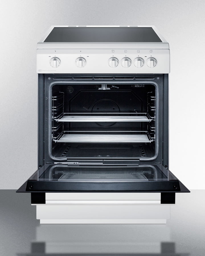 Summit CLRE24WH 24" Wide Smooth Top Electric Range