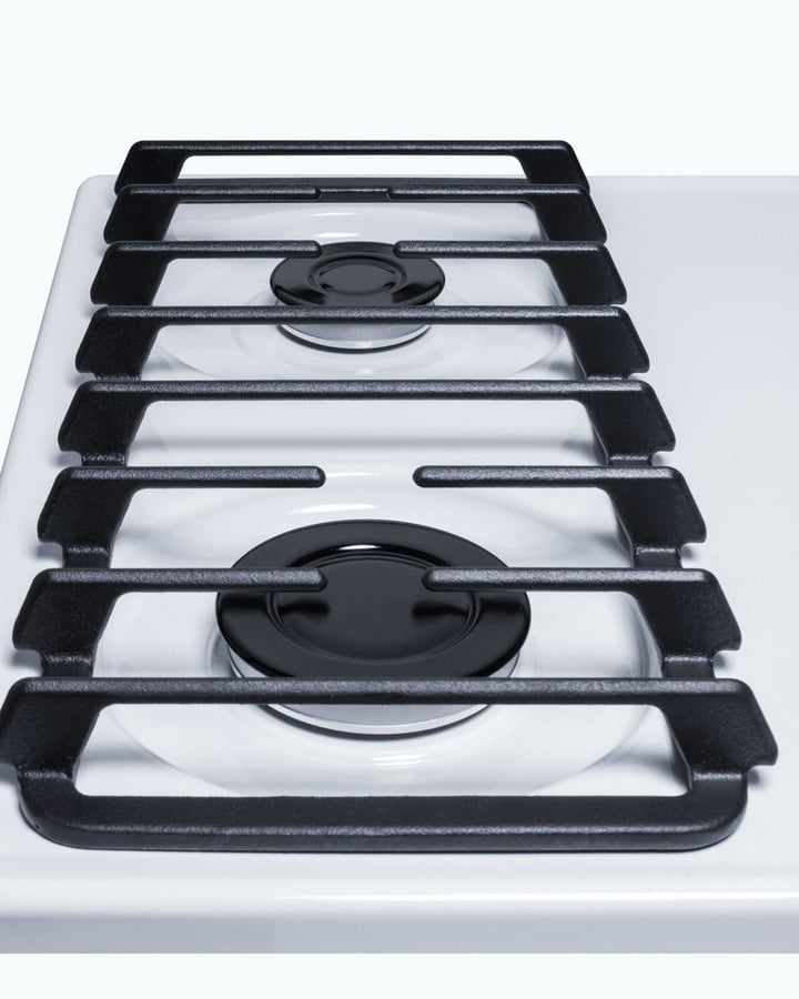 Summit WTL033S 24" Wide 4-Burner Gas Cooktop