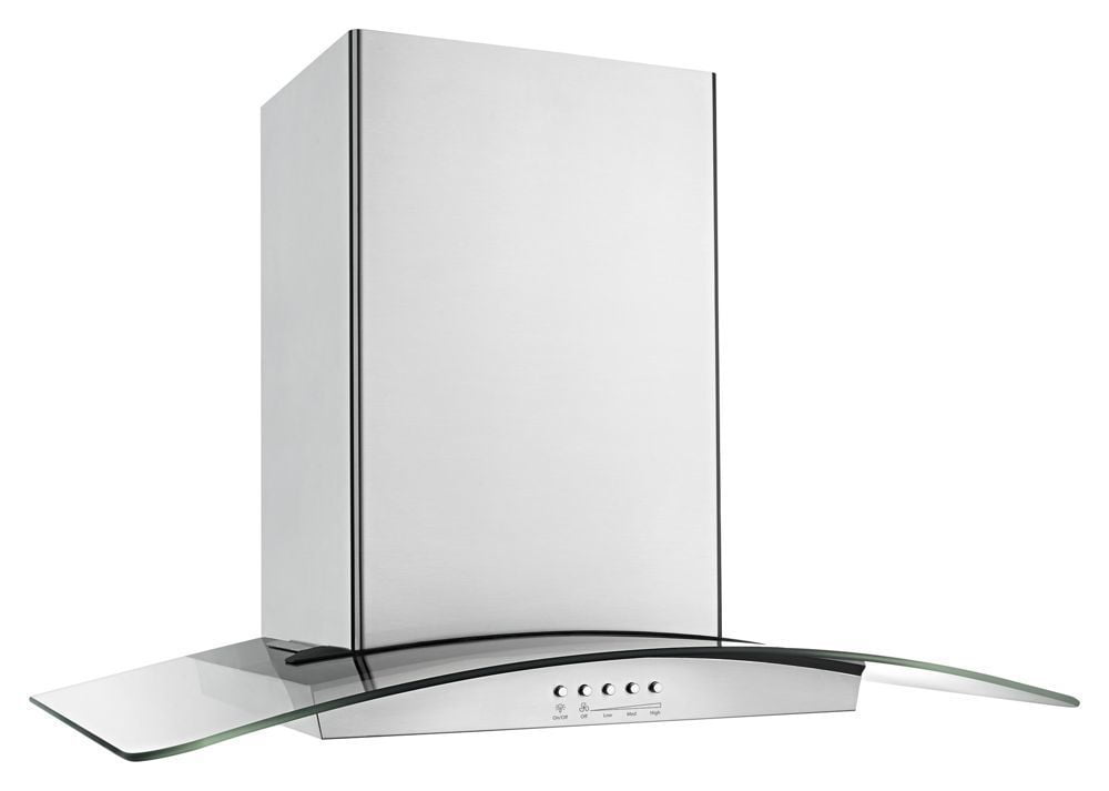 Maytag WVW75UC6DS 36" Modern Glass Wall Mount Range Hood