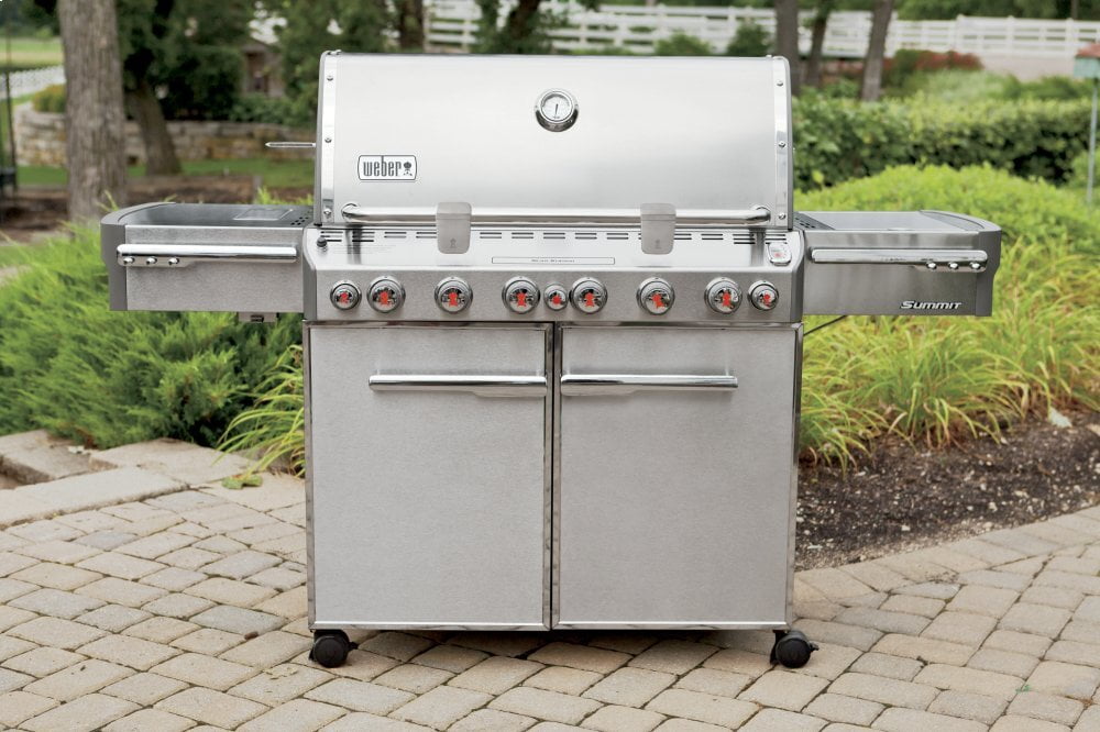 Weber 7370001 Summit® S-670&#8482; Lp Gas Grill - Stainless Steel