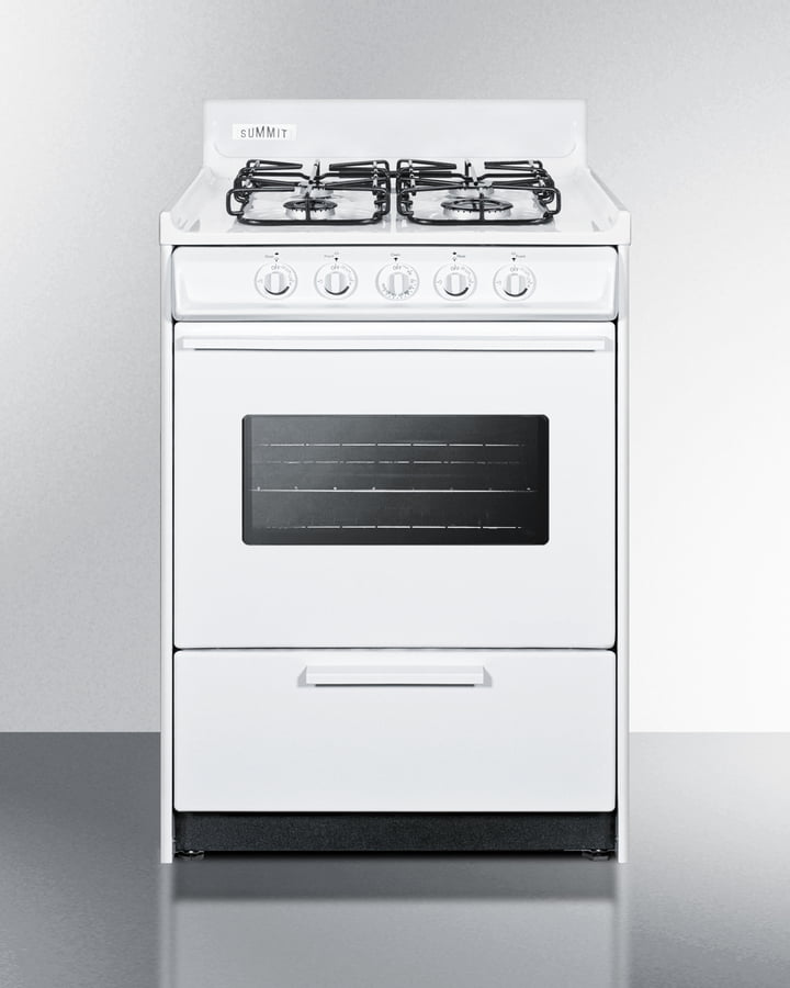 Summit WTM6107SW 24" Wide Gas Range