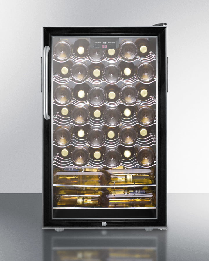 Summit SWC525LCSSADA 20" Wide Built-In Wine Cellar, Ada Compliant