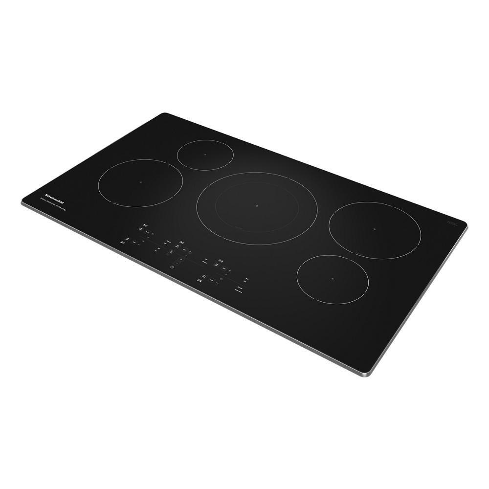 Kitchenaid KCIG556JSS 36-Inch 5-Element Sensor Induction Cooktop