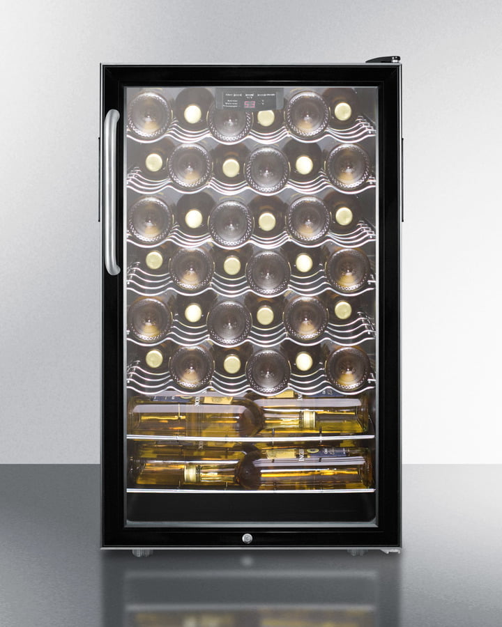 Summit SWC525L7TB 20" Wide Wine Cellar