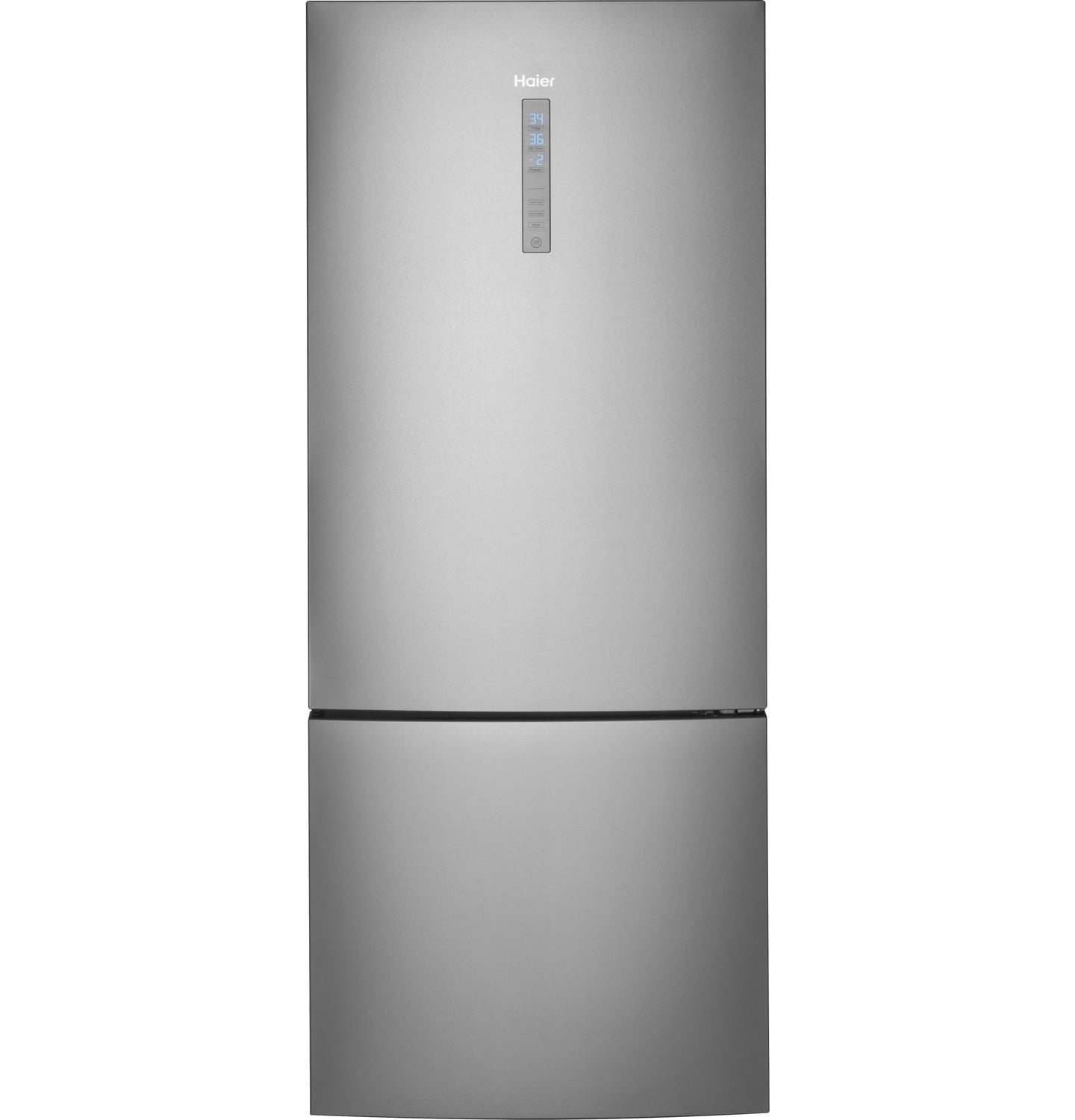 Haier HRB15N3BGS 15 Cu. Ft. Bottom Freezer Refrigerator