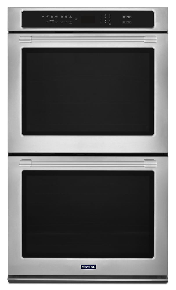 Maytag MEW9627FZ 27-Inch Wide Double Wall Oven With True Convection - 8.6 Cu. Ft.