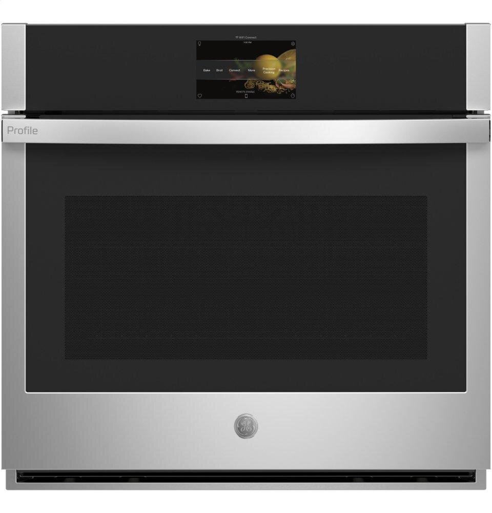 Ge Appliances PTS9000SNSS Ge Profile&#8482; 30" Smart Built-In Convection Single Wall Oven With In-Oven Camera And No Preheat Air Fry