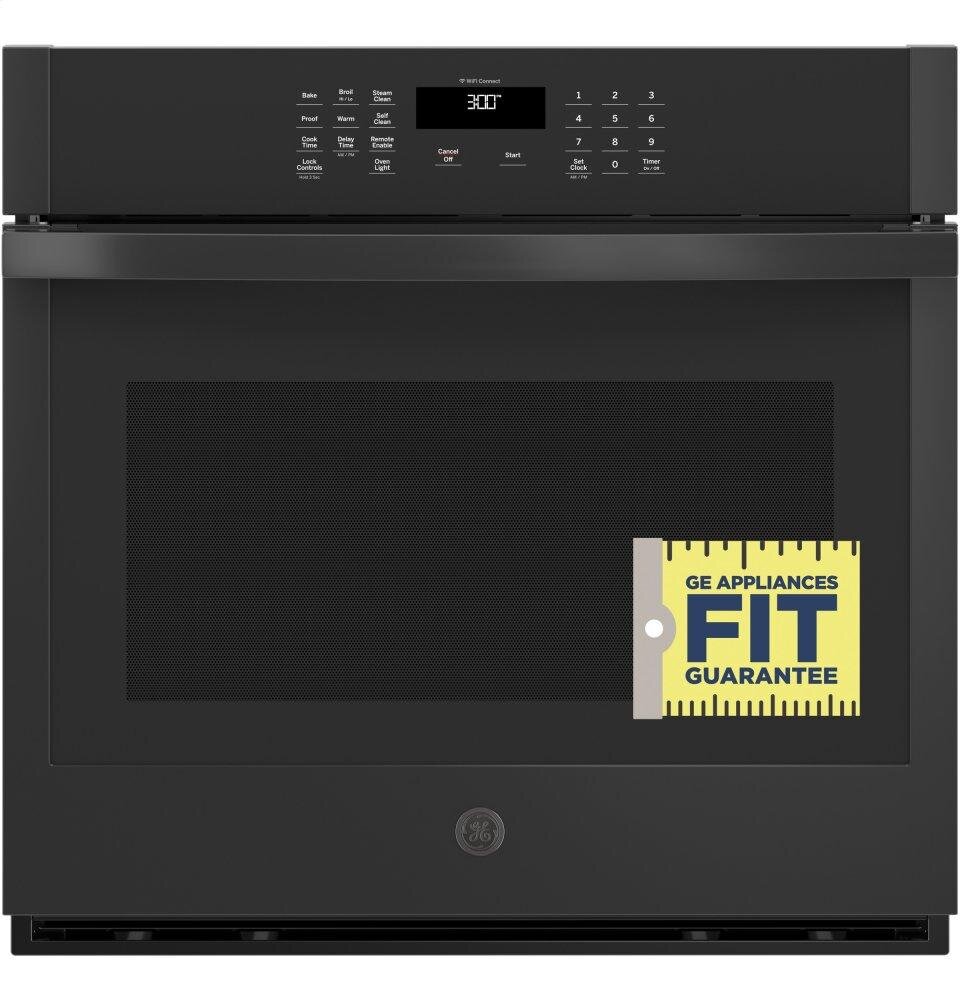 Ge Appliances JTS3000DNBB Ge® 30" Smart Built-In Self-Clean Single Wall Oven With Never-Scrub Racks