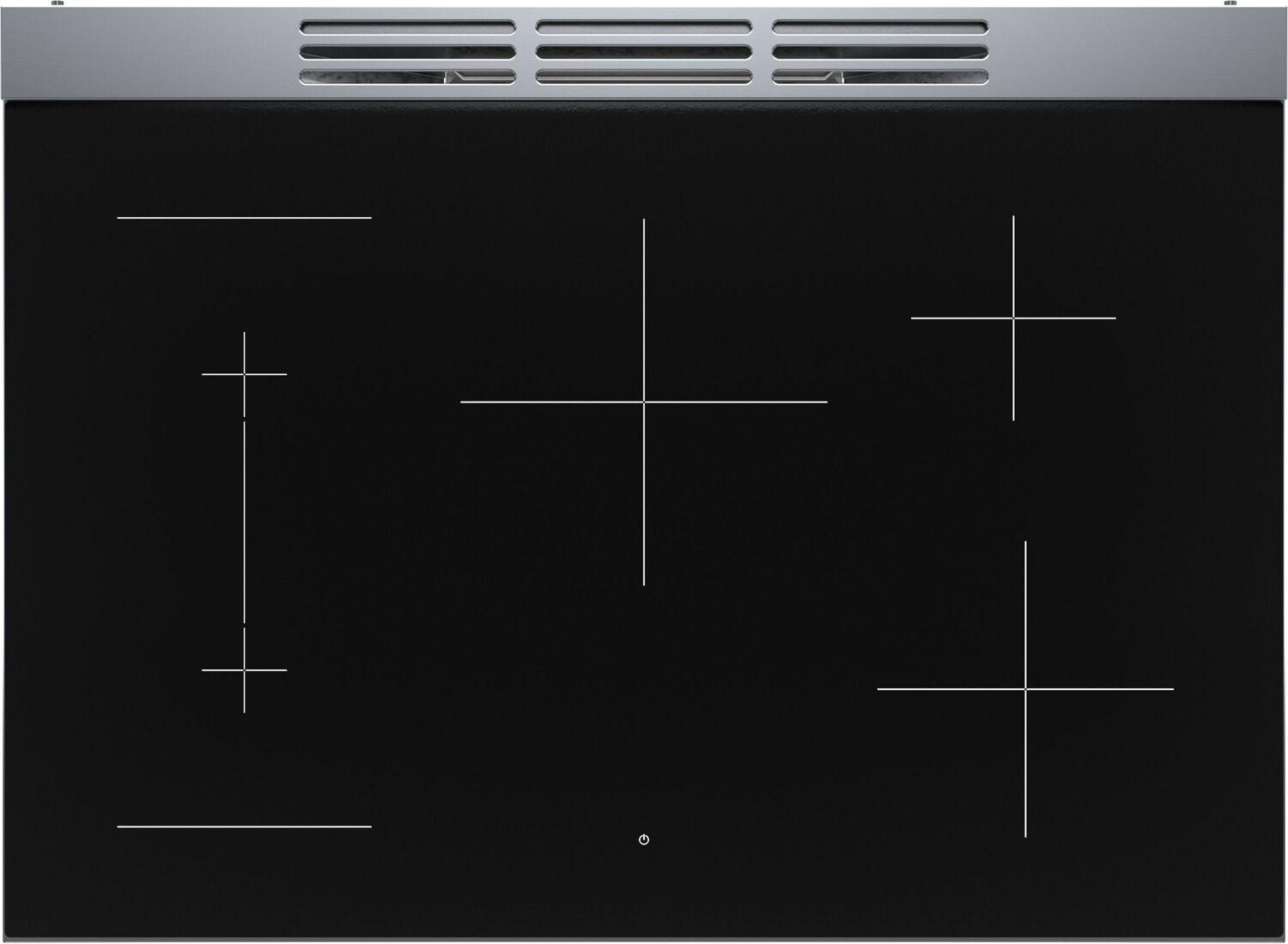 800 Series Induction Freestanding Range 36'' Stainless Steel His8655u