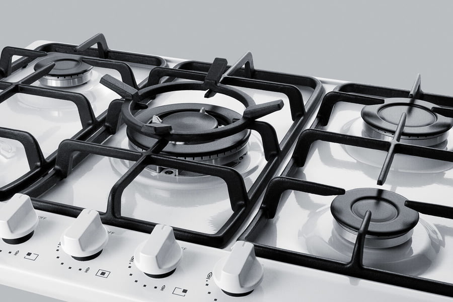 Summit GC5271WTK30 30" Wide 5-Burner Gas Cooktop