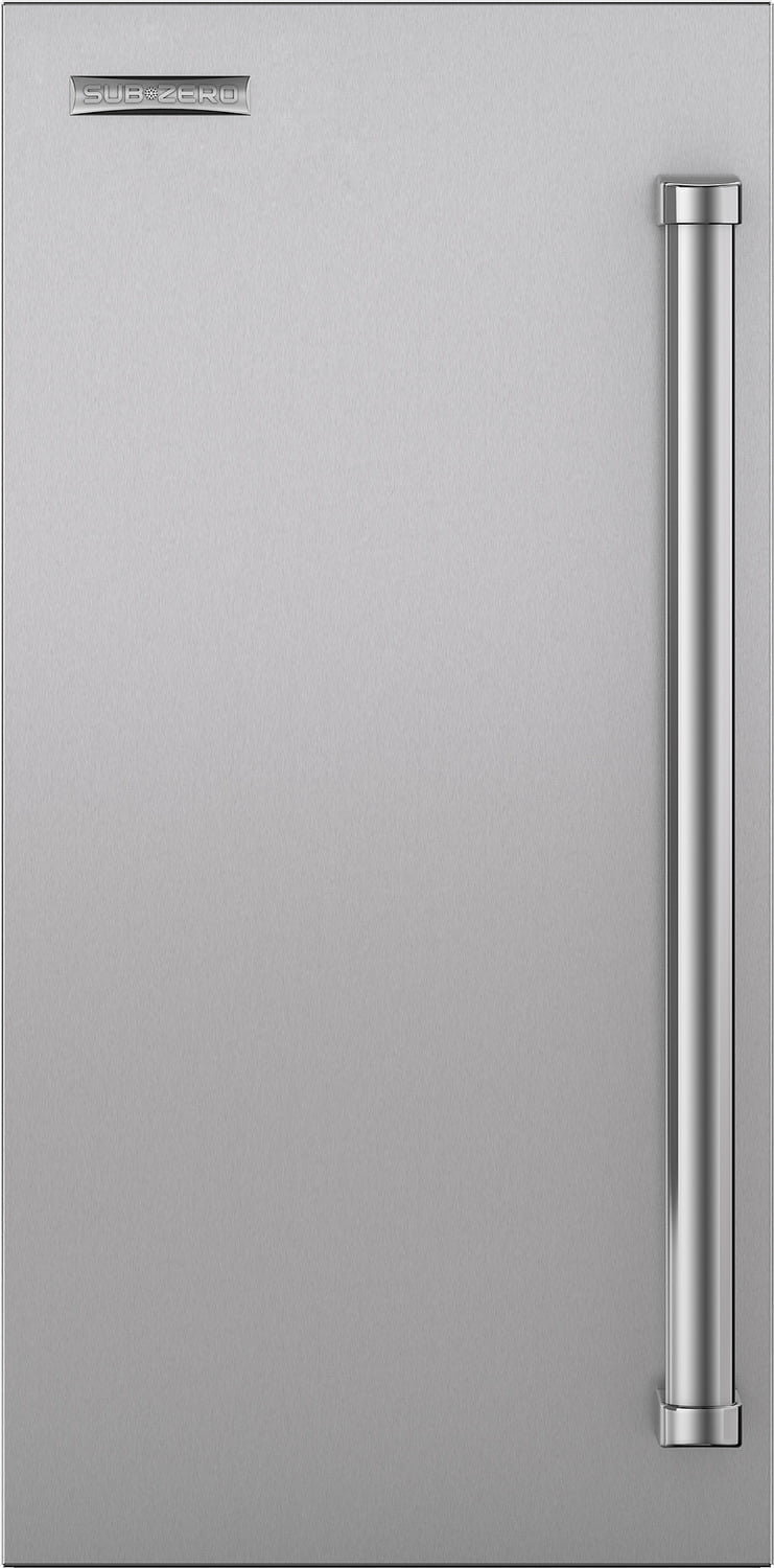 Sub-Zero 7030433 18" Stainless Door Panel With Pro Handle