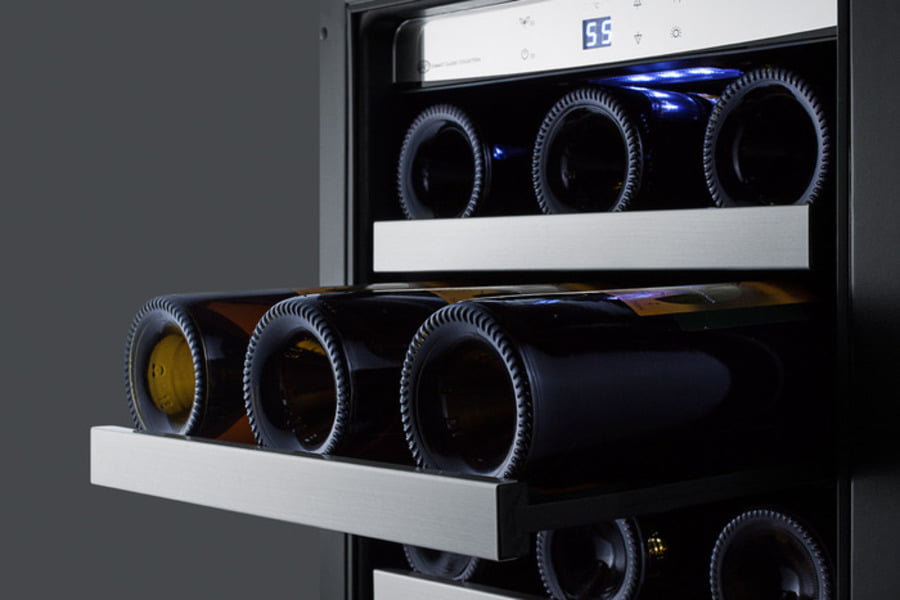 Summit CL15WC 15" Wide Built-In Wine Cellar