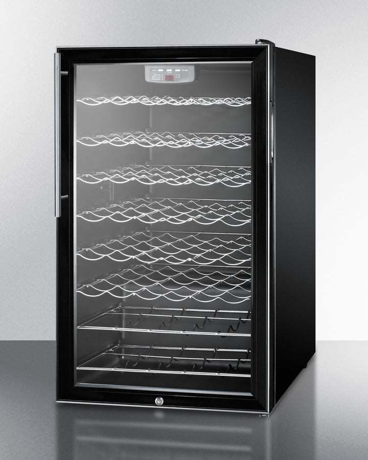 Summit SWC525LBI7HVADA 20" Wide Built-In Wine Cellar, Ada Compliant