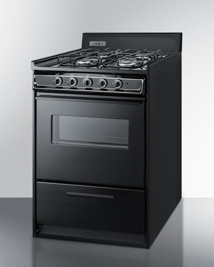 Summit TTM6107CSW 24" Wide Gas Range