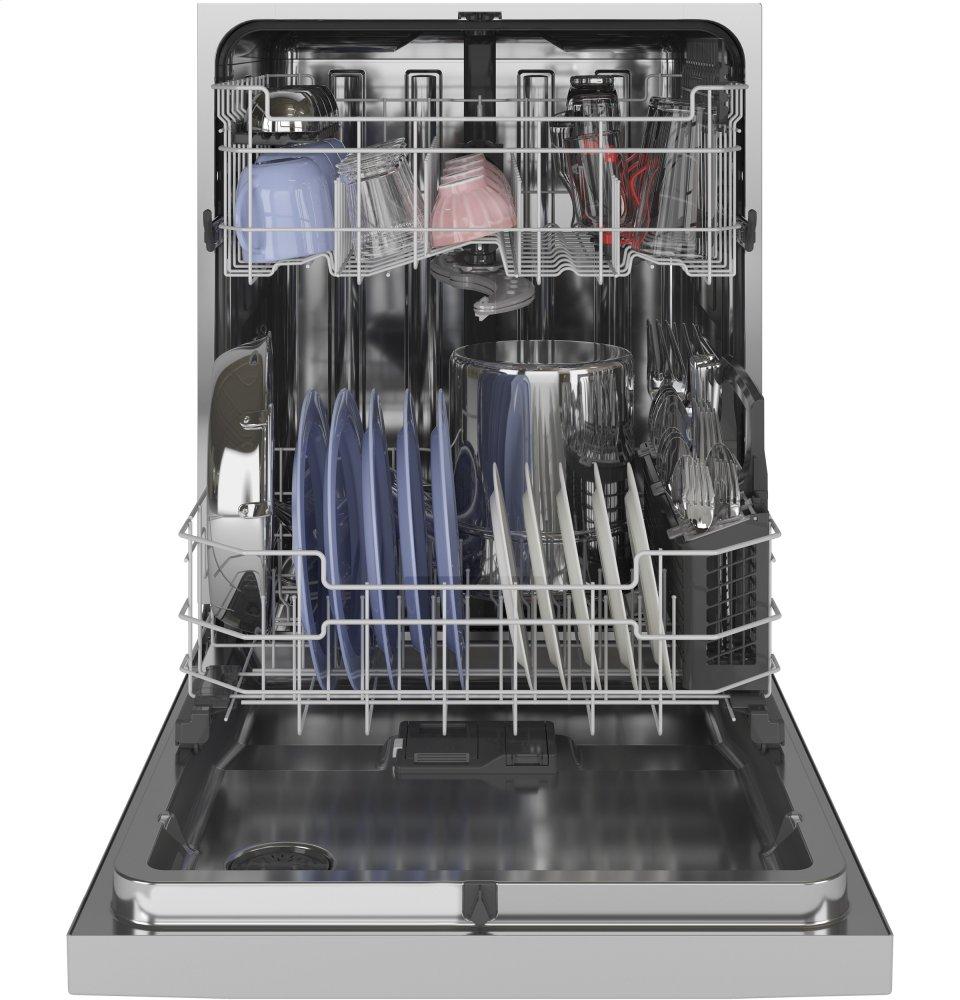 Ge Appliances GDF645SSNSS Ge® Front Control With Stainless Steel Interior Dishwasher With Sanitize Cycle & Dry Boost