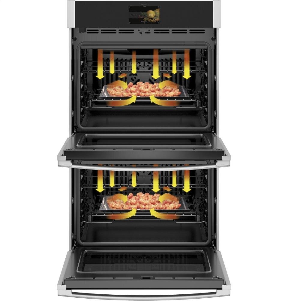 Ge Appliances PTD9000SNSS Ge Profile&#8482; 30" Smart Built-In Convection Double Wall Oven With In-Oven Camera And No Preheat Air Fry