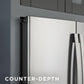 Ge Appliances PYE22KYNFS Ge Profile™ Series Energy Star® 22.1 Cu. Ft. Counter-Depth Fingerprint Resistant French-Door Refrigerator With Hands-Free Autofill