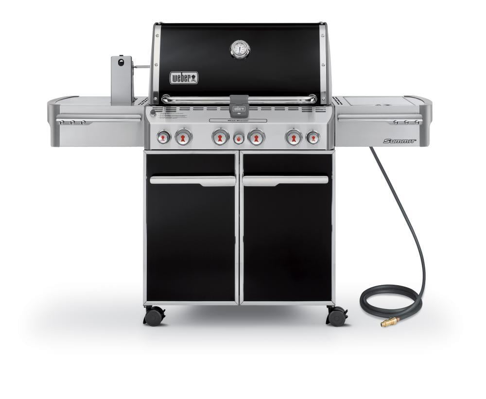 Weber 7271001 Summit® E-470&#8482; Natural Gas Grill - Black