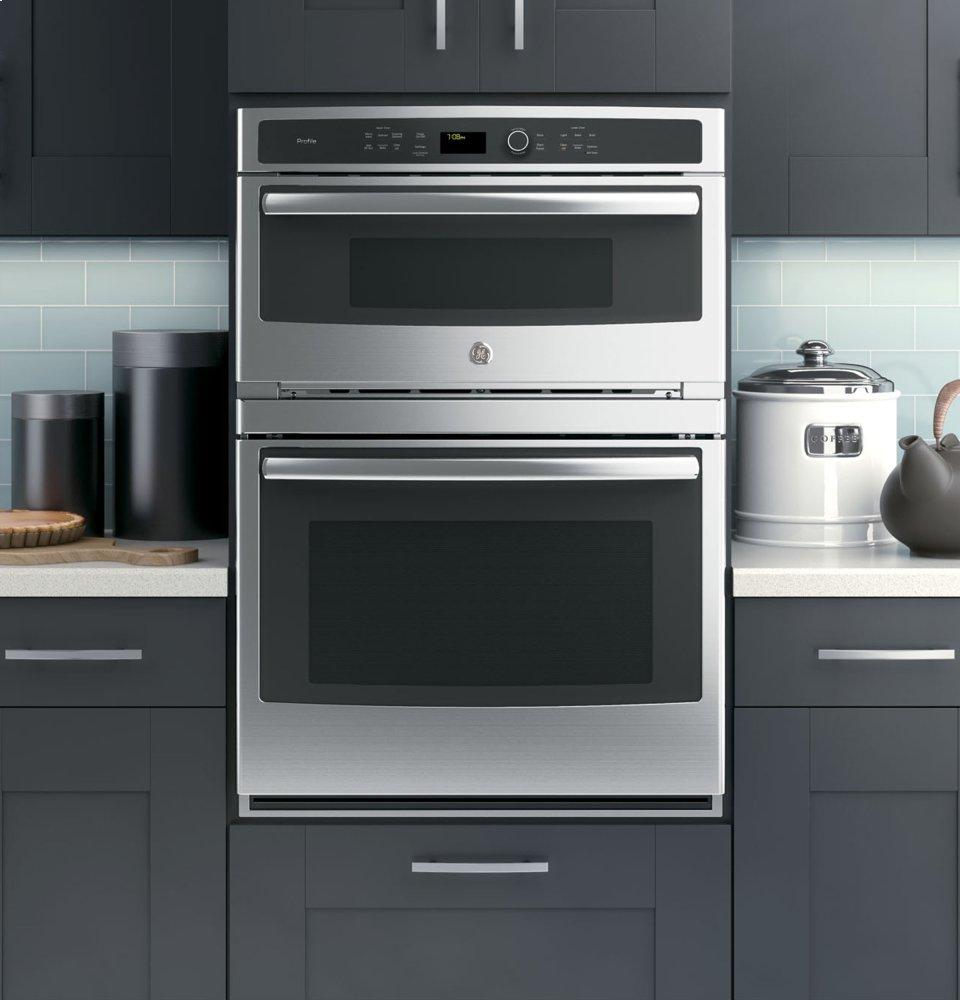 Ge Appliances PT7800SHSS Ge Profile&#8482; 30" Built-In Combination Convection Microwave/Convection Wall Oven