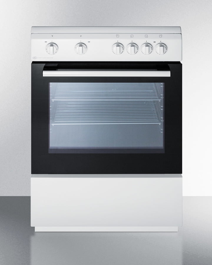 Summit CLRE24WH 24" Wide Smooth Top Electric Range