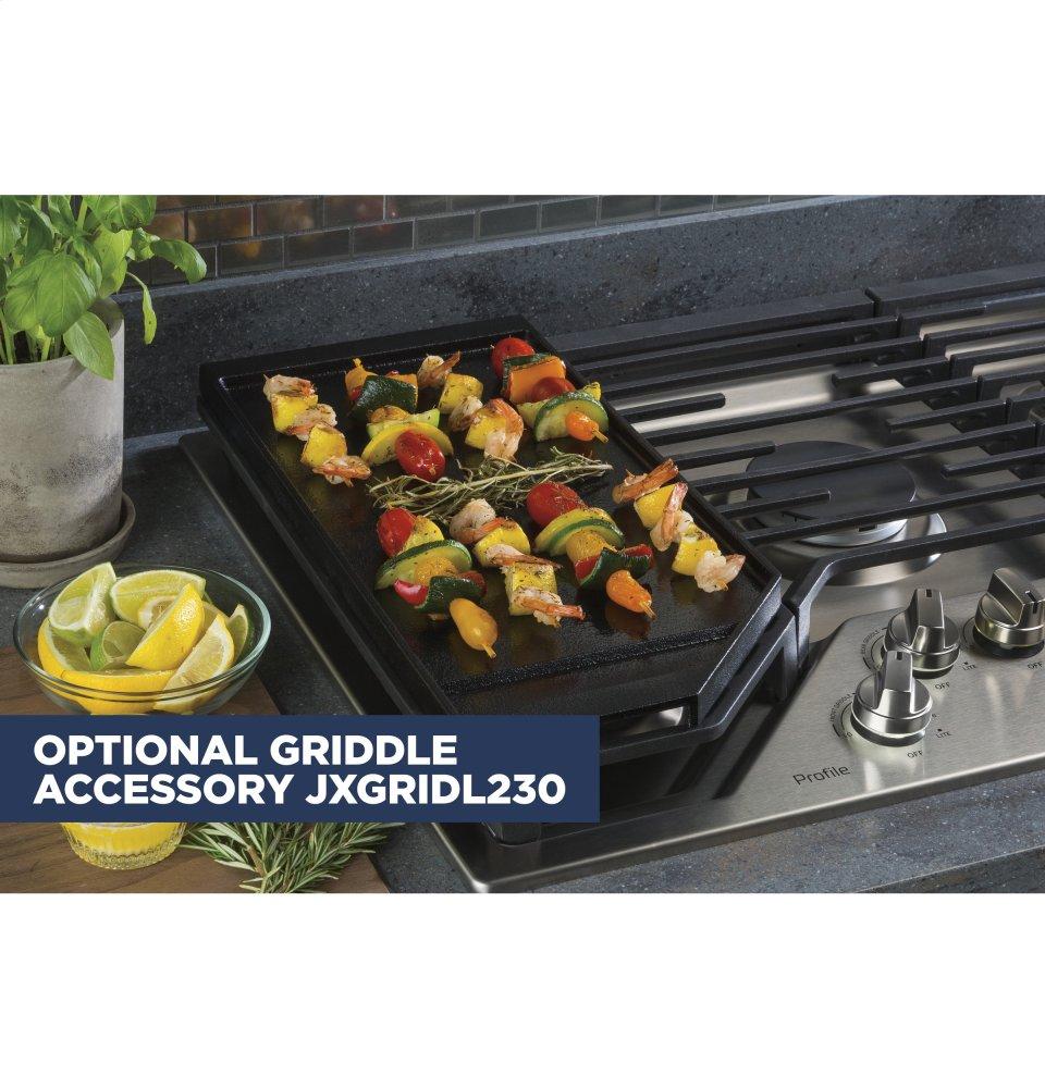 JXGRIDL230 by GE Appliances - Optional 30 Cast Iron Griddle