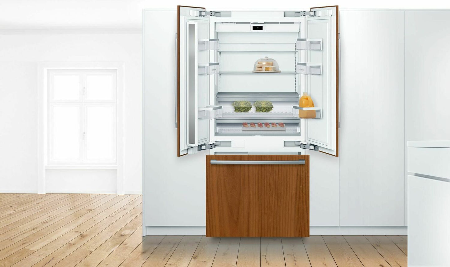 Bosch B36IT900NP Benchmark® Built-In Bottom Freezer Refrigerator 36'' B36It900Np