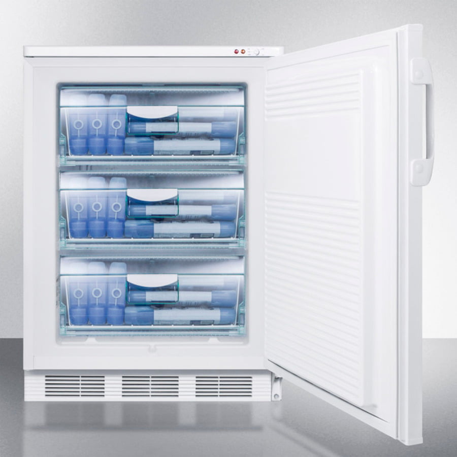 Summit VT65ML Freestanding Medical All-Freezer Capable Of -25 C Operation With Front-Mounted Lock