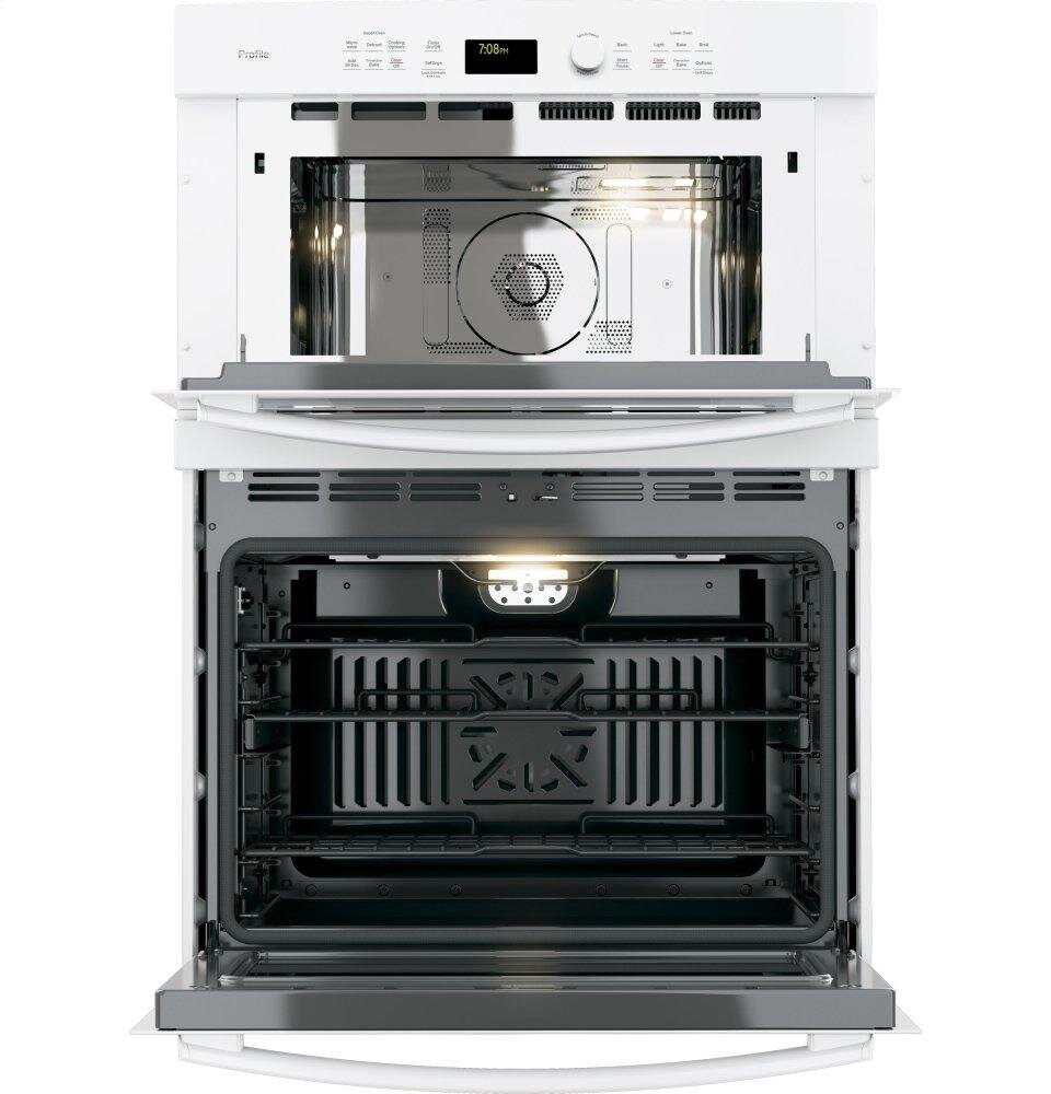 Ge Appliances PT7800DHWW Ge Profile&#8482; 30" Built-In Combination Convection Microwave/Convection Wall Oven