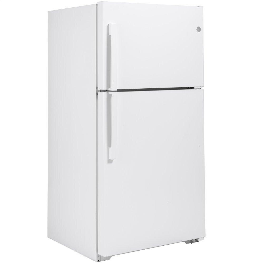 Ge Appliances GIE22JTNRWW Ge® Energy Star® 21.9 Cu. Ft. Top-Freezer Refrigerator