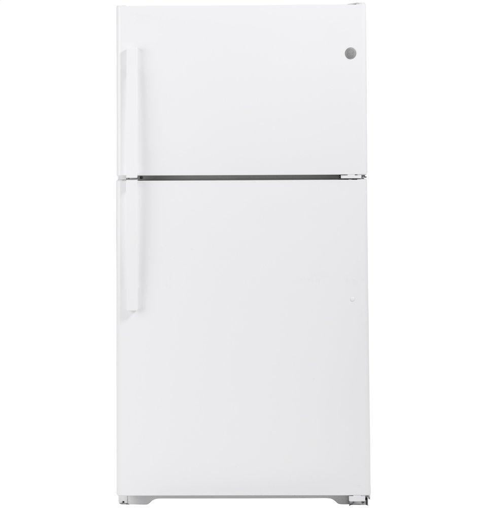 Ge Appliances GIE22JTNRWW Ge® Energy Star® 21.9 Cu. Ft. Top-Freezer Refrigerator