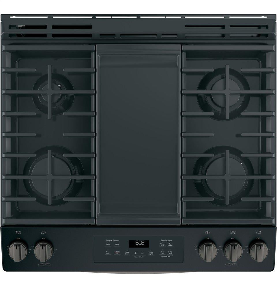 Ge Appliances JGSS66FELDS Ge® 30" Slide-In Front Control Gas Range