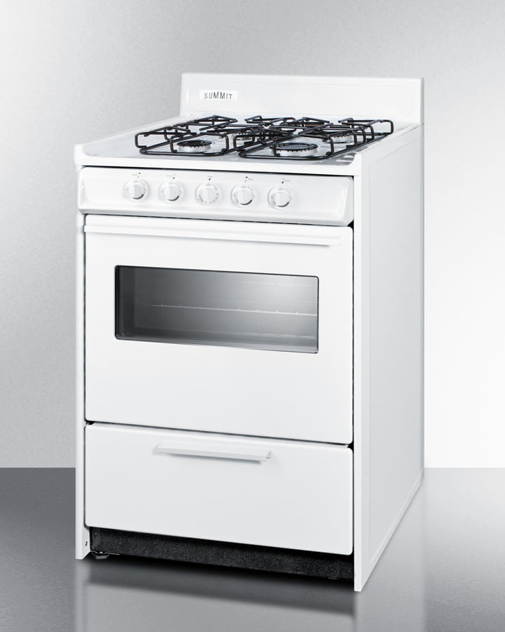 Summit WTM6107SW 24" Wide Gas Range