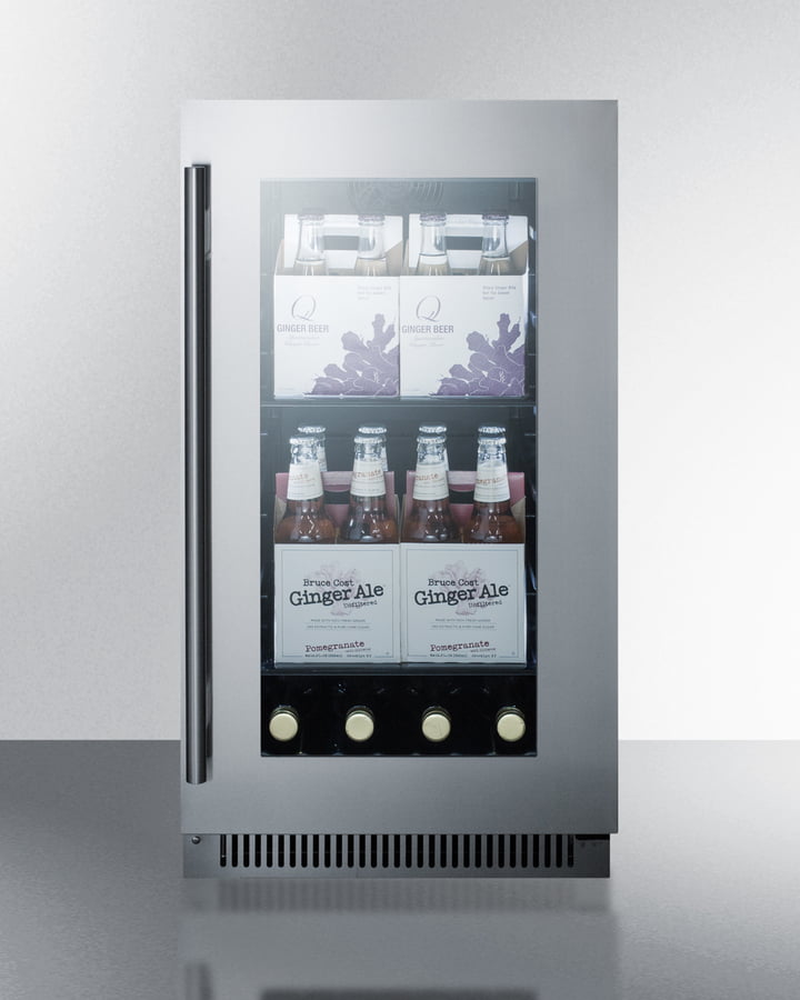 Summit CL181WBV 18" Wide Built-In Beverage Center