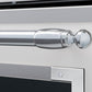 Bertazzoni HER486BTFEPAVT 48 Inch Dual Fuel Range, 6 Brass Burners And Griddle, Electric Self-Clean Oven Avorio