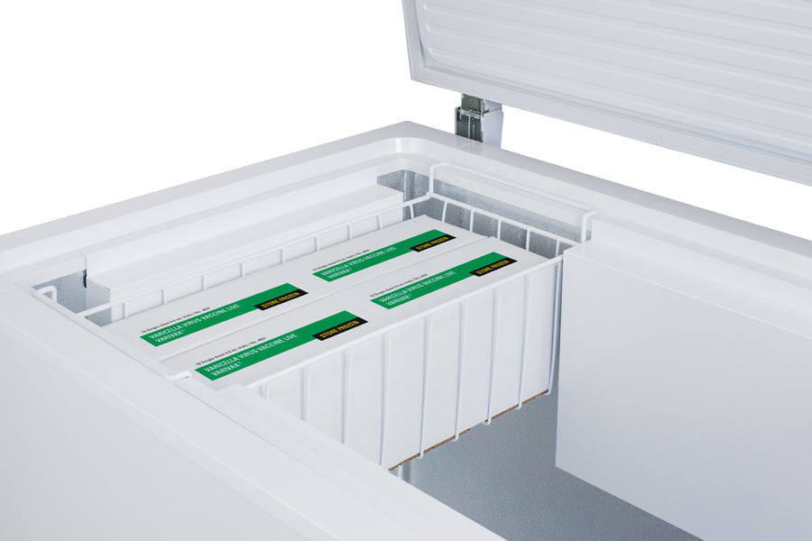 Summit VLT1750IB Laboratory Chest Freezer Capable Of -35 C (-31 F) Operation With Dual Blue Ice Banks