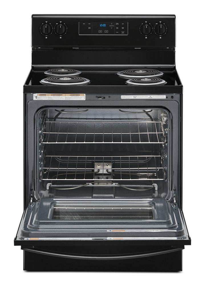 Whirlpool WFC150M0JB 4.8 Cu. Ft. Whirlpool® Electric Range With Keep Warm Setting