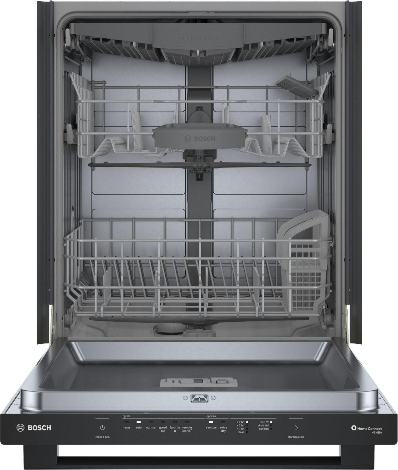 Bosch SHX5AEM6N 100 Premium Dishwasher 24" Black