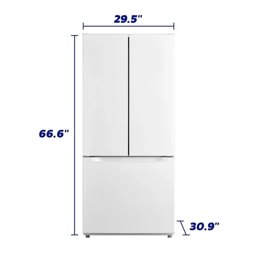 Element Appliance ERFD19CGCW Element 18.4 Cu. Ft. French Door Refrigerator - White