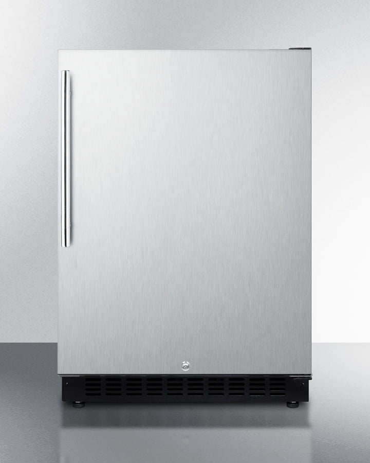 Summit AL54SSHV 24" Wide Built-In All-Refrigerator, Ada Compliant