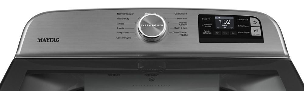 Maytag MVW6230HW Smart Capable Top Load Washer With Extra Power Button - 4.7 Cu. Ft.