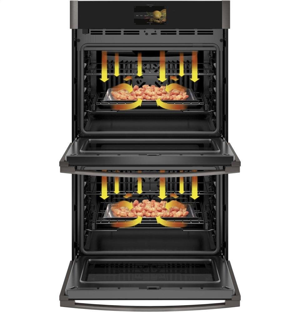 Ge Appliances PTD9000BNTS Ge Profile&#8482; 30" Smart Built-In Convection Double Wall Oven With In-Oven Camera And No Preheat Air Fry