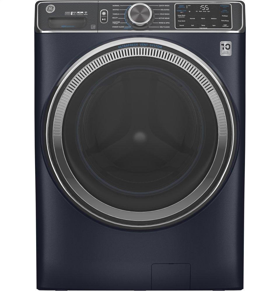 Ge Appliances GFW850SPNRS Ge® 5.0 Cu. Ft. Capacity Smart Front Load Energy Star® Steam Washer With Smartdispense&#8482; Ultrafresh Vent System With Odorblock&#8482; And Sanitize + Allergen