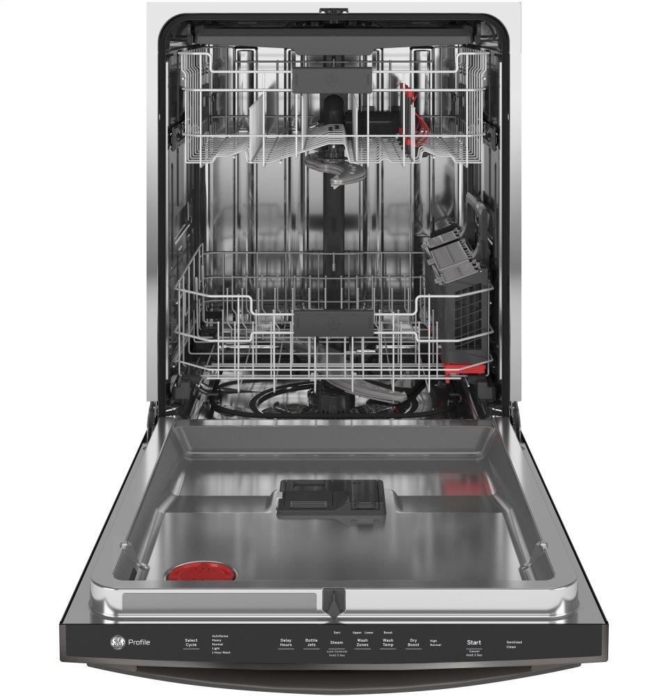 Ge Appliances PDT715SFNDS Ge Profile&#8482; Top Control With Stainless Steel Interior Dishwasher With Sanitize Cycle & Dry Boost With Fan Assist